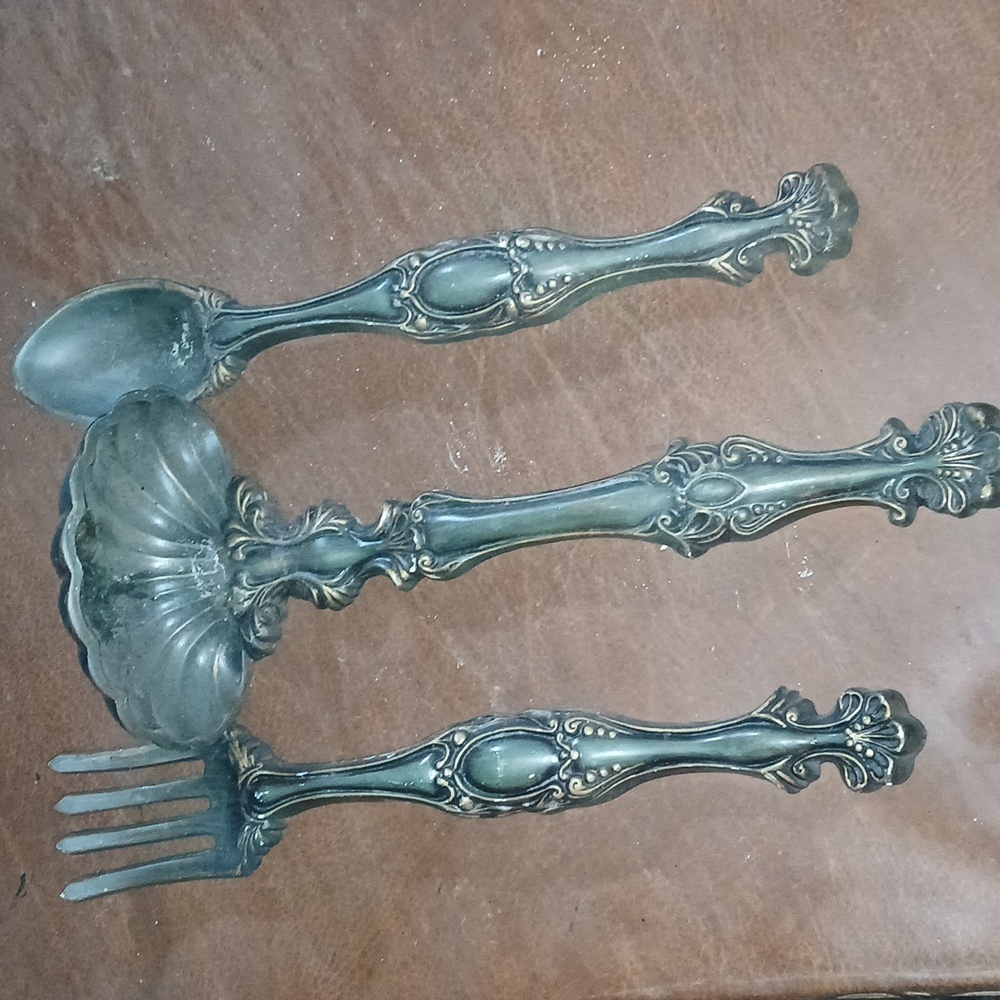 Arner's Ceramic Utensil Wall Decor Vintage